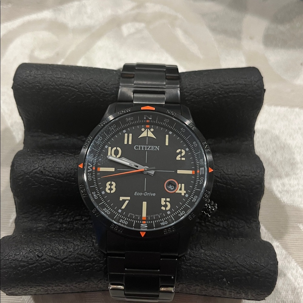 Citizen Black and Orange Men's Watch